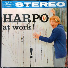 HARPO MARX Harpo At Work! (Mercury SR 60016) USA 1958 original stereo LP (Jazz, Easy Listening)